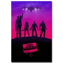 STAR LORD – Guardian of The Galaxy Art Silk Fabric Poster minimalism Print Superheroes Movie Picture for Room Wall Decor 30