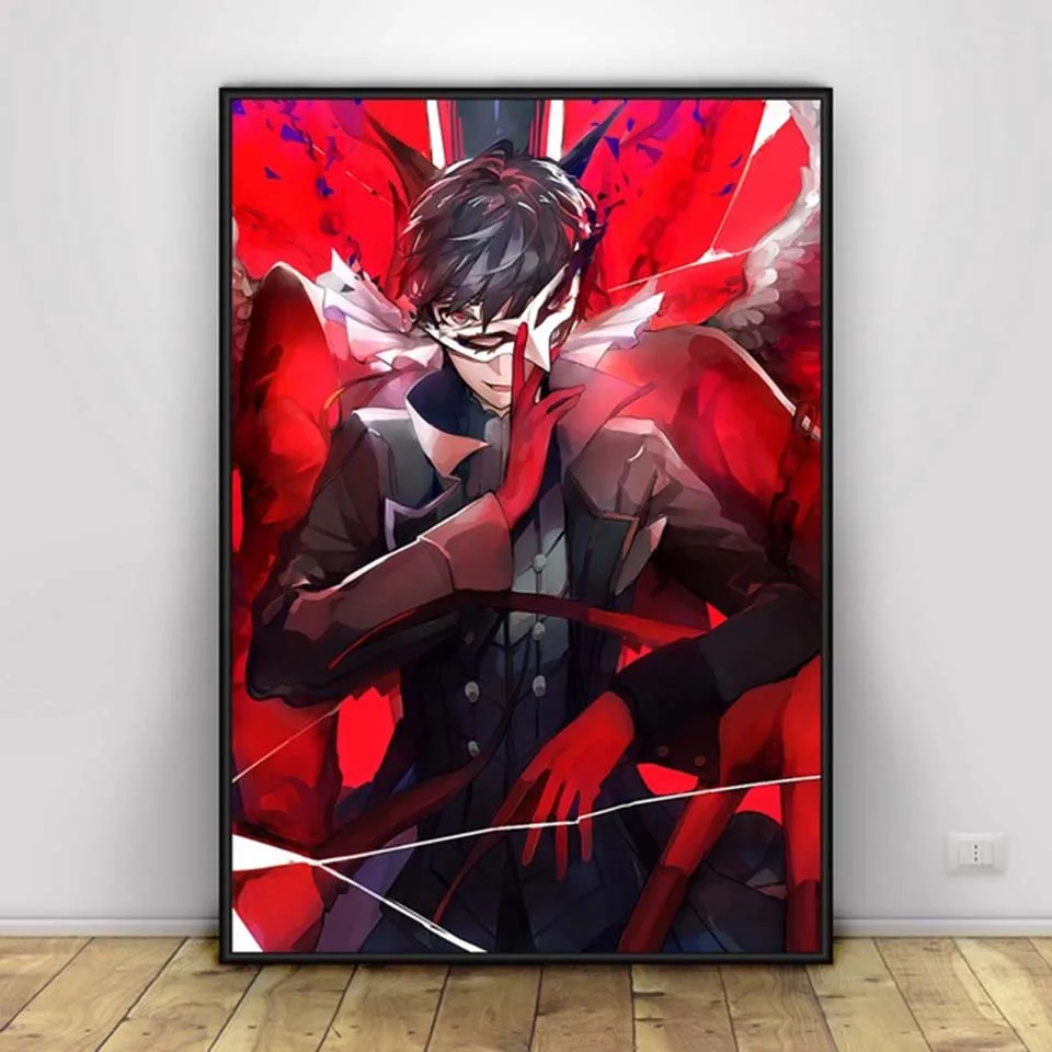

Sale Persona 5 Anime Series Diamond Painting DIY Mosaic By Hand Cross Stitch Full Square Canvas Decor Embroidery Wall Art Stick