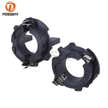 Posbay 1 пара HID ксеноновая лампа H7 держатель адаптеры база для Volkswagen VW Golf Mk5 автомобильные Внешние фары запчасти автомобильная лампа разъем ABS