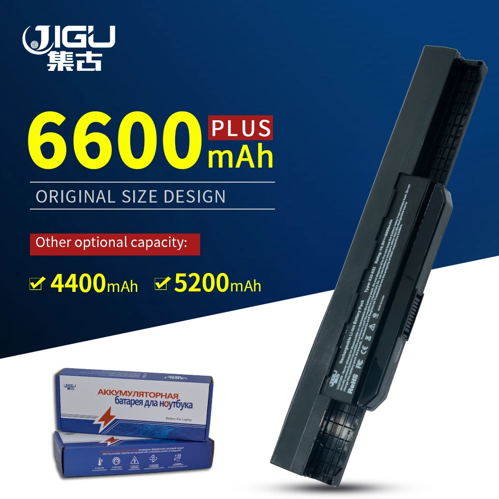 Koop Jigu Laptop Batterij A31 K53 A32 K53 A41 K53 A42 K53 Voor Asus X53s A43 A53s K53t K53 K53s K53U X43 A43B A53B K53B k53tk Serie
