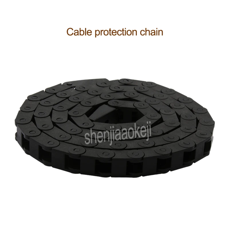 

Meter 3D printer accessory towline Plastic Transmission Drag Chain for Machine Cable Drag Chain Wire Carrier 7*7/10*10 optional