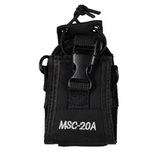 

Walkie talkie universal Pounch Nylon Case two 2 way radio holder bag for Motorola Kenwood Midland ICOM Yaesu baofenguv5rc MSC20A