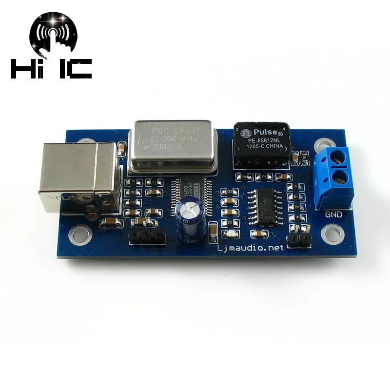 Hi Fi USB звуковая карта DAC аудио в SPDIF PCM2704 цифровой аналоговый выход конвертер