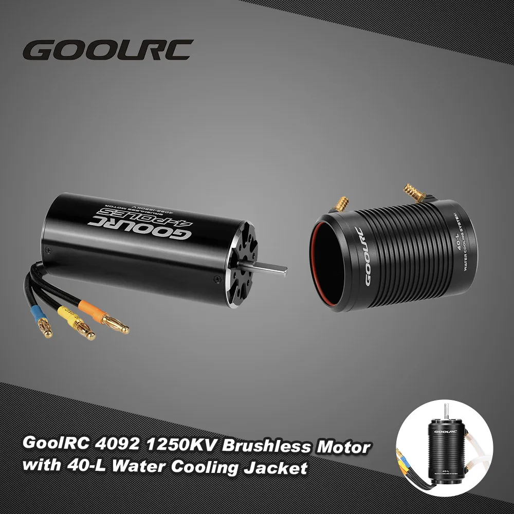 Оригинальный бесщеточный мотор GoolRC 4092 1250KV и 40 L комбинированный набор водяного