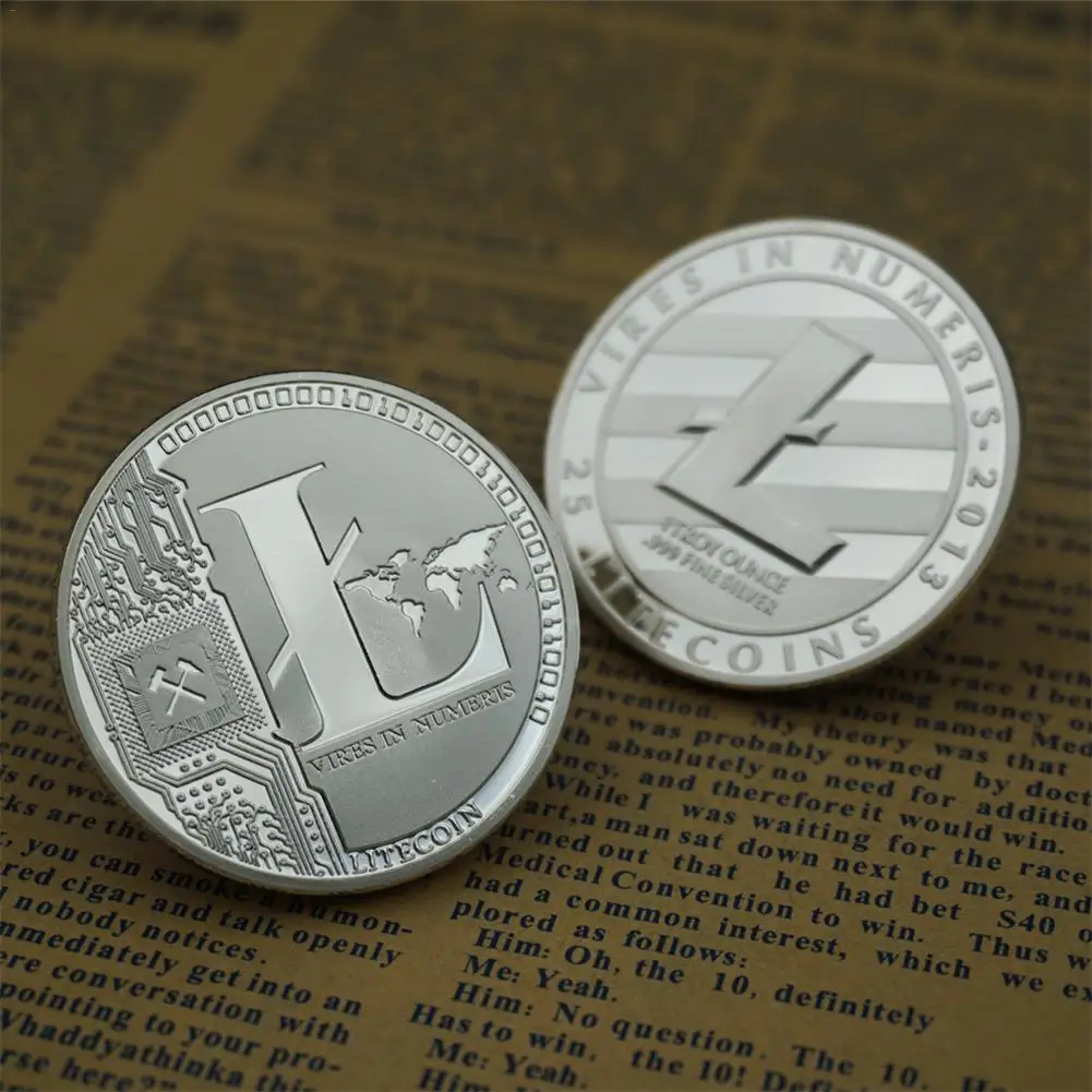 Коллекция монет Litecoin памятные монеты