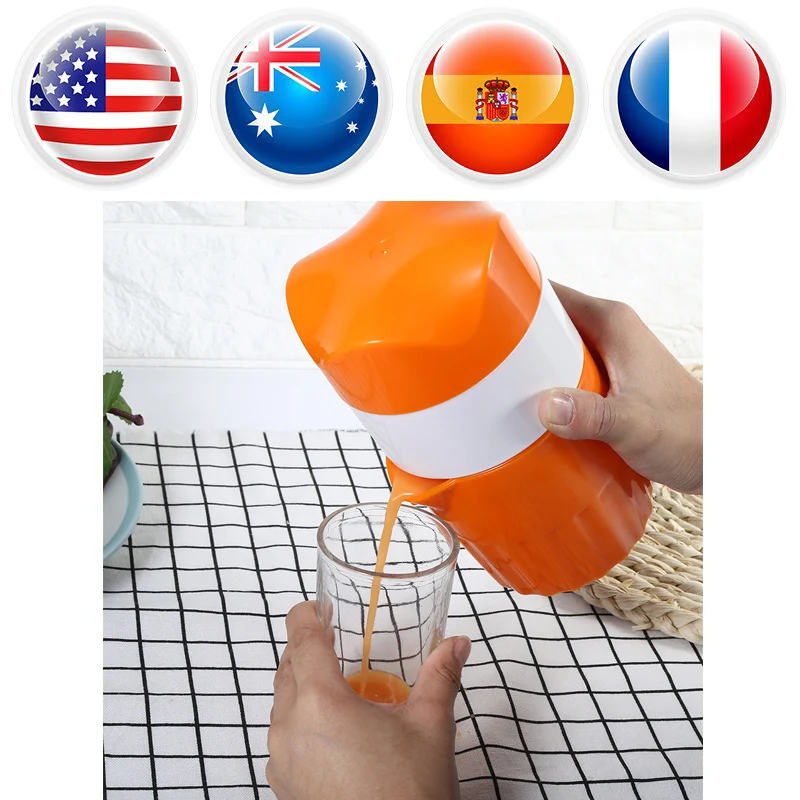 

1 PC Orange Juicer Manual Juicer Manual Handheld Citrus Orange Lemon Juicer Fruit Press Squeeze Extractor Fruit Juicer