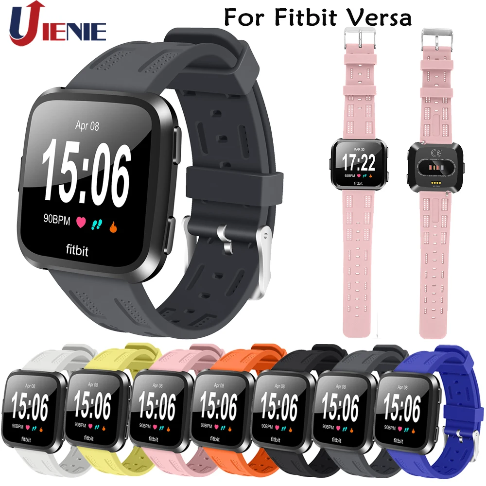 Silicone Watchband Wrist Band Straps for Fitbit Versa Smart Bracelet Colorful Replacement Watch Wristband Strap | Электроника