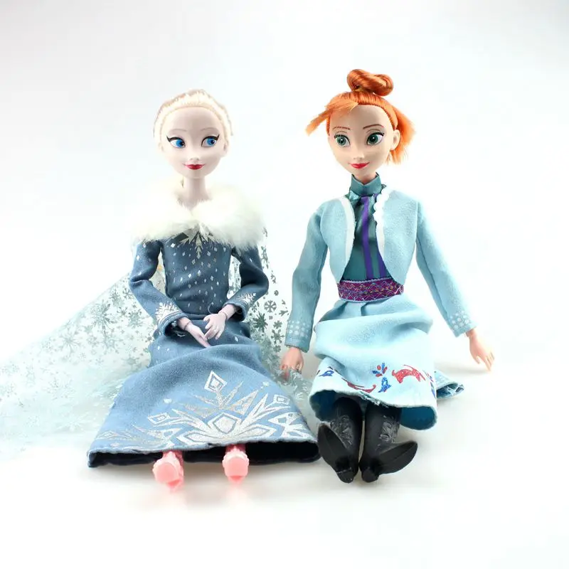 Disney игрушки для принцесс детей модные аниме куклы Замороженные Мультфильм