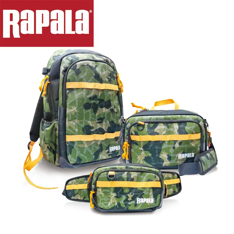 Камуфляжный спортивный рюкзак Rapala Jungle сумка мессенджер для рыбалки пешего