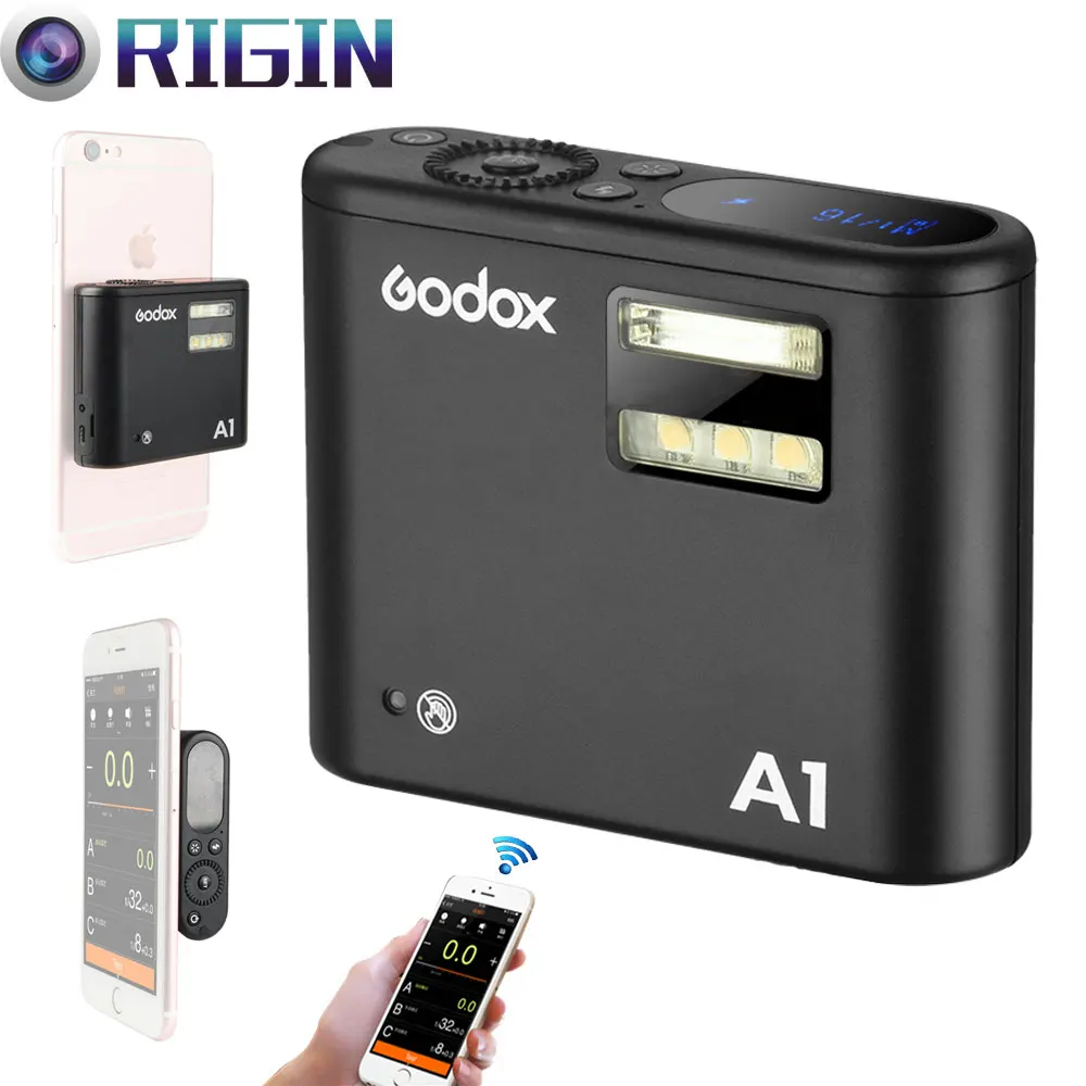 Godox A1 Flash With built in Godox 2.4G wireless X system Bluetooth 4.0
