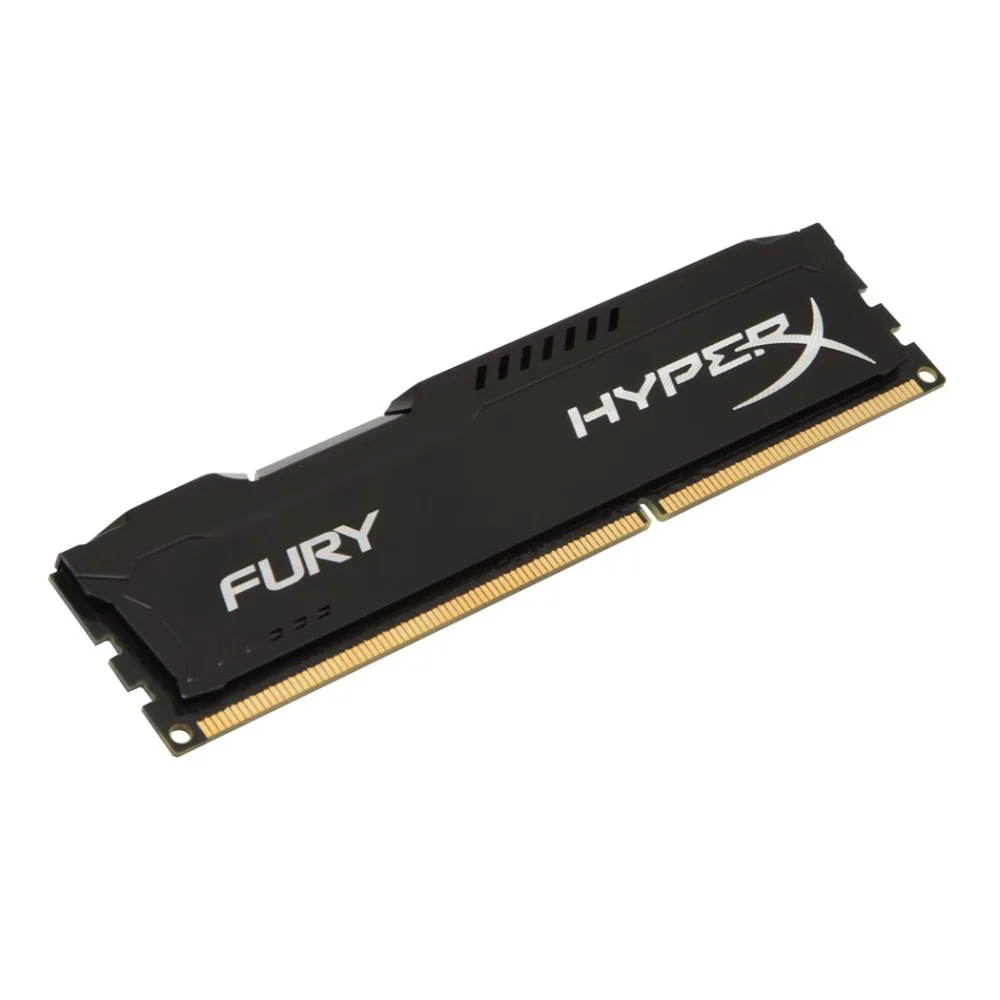 

HyperX FURY Black 4GB 1600MHz DDR3, 4 GB, 1 x 4 GB, DDR3, 1600 MHz, 240-pin DIMM, Negro