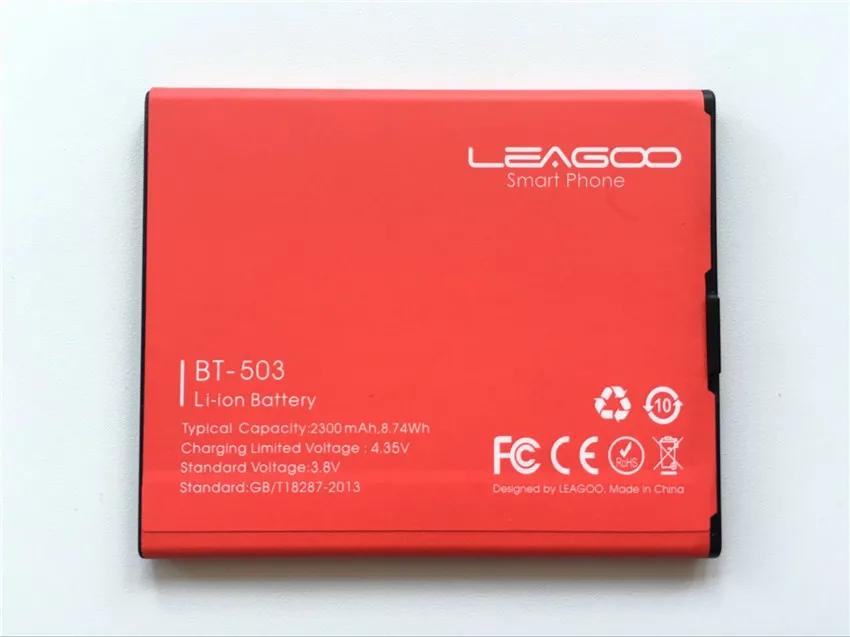100% Оригинальный запасной аккумулятор Leagoo Z5 2300 мАч BT503 литий ионные Запчасти для