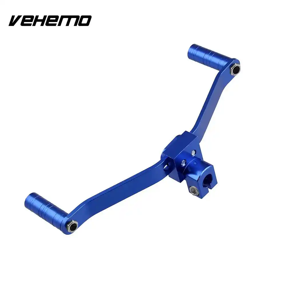 Motocicleta Palanca de cambio Pedal de freno plata Pedal de freno negro Pie trasero Clavo de cambio Cabezal de cambio Palanca de cambio Ajuste para XL883 1200
