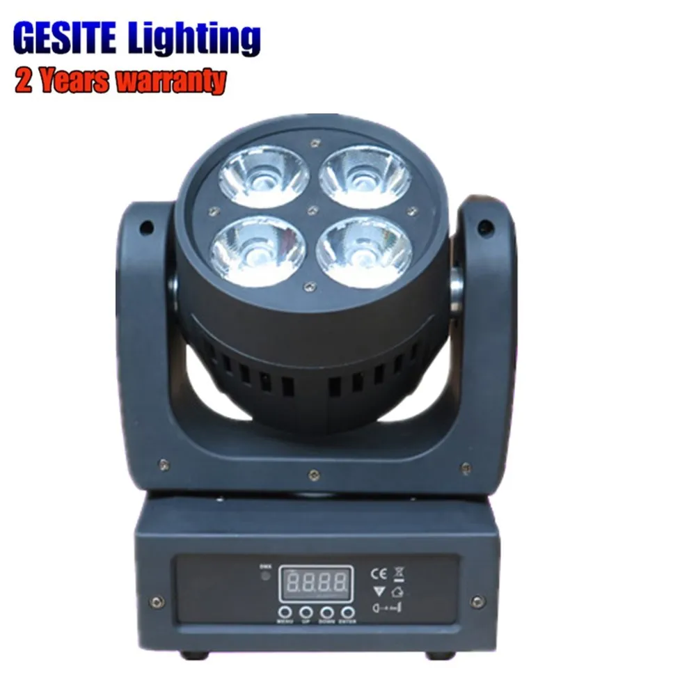 2 шт. LED Mini 4X10W RGBW 4 в 1 ручная стирка света для DJ вечеринки свадьбы|Эффект освещения