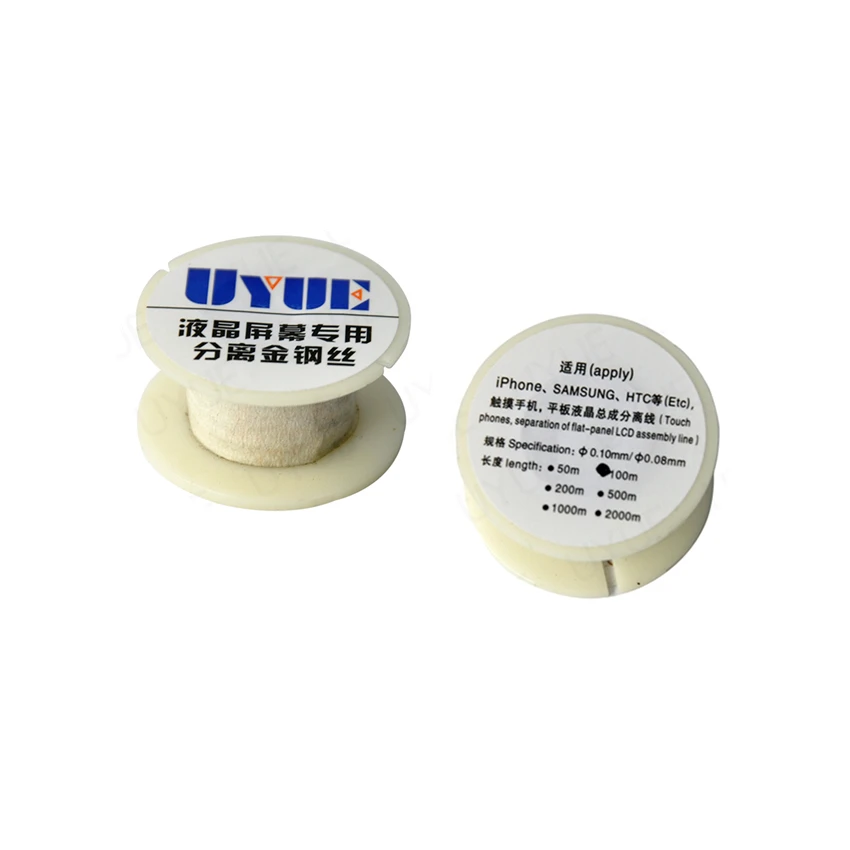 

Free Shipping 2pcs/lot 100m Molybdenum Cutting Wire for Vacuum LCD Separator Machine