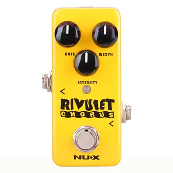 

NUX Rivulet Chorus Guitar Effect Pedal DSP technology 3 Essential Choices Old-school Analog Chorus Mini Core Series Stompbox