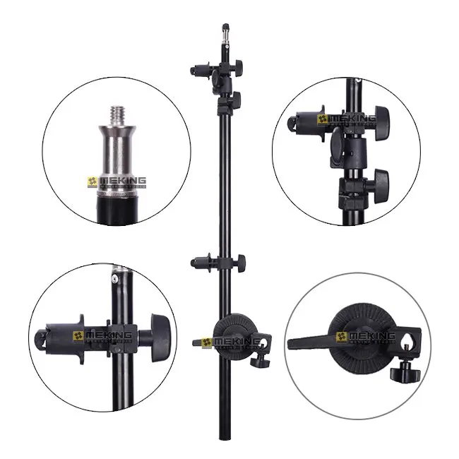 Держатель с поворотной головкой отражатель дисковый кронштейн с телескопической стрелой верхний светильник с песком для вспышки Speedlite Mini Flash Strobe