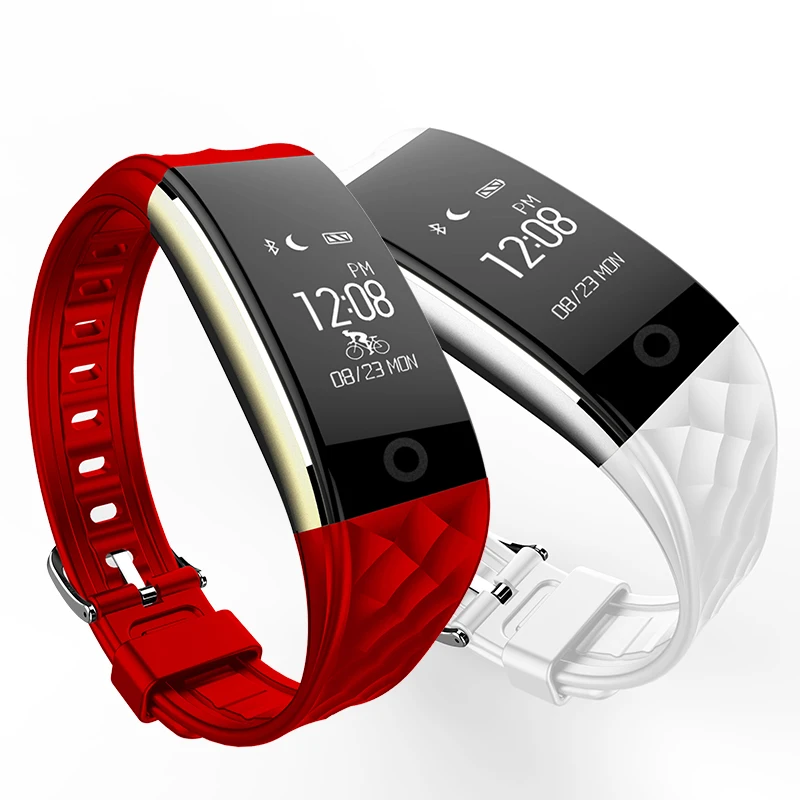 

Waterproof Smart Bracelet Wristband Watch Heart Rate Monitor Pedometer Fitness Sports Smart Watches Sports Hour Bracelet Clock