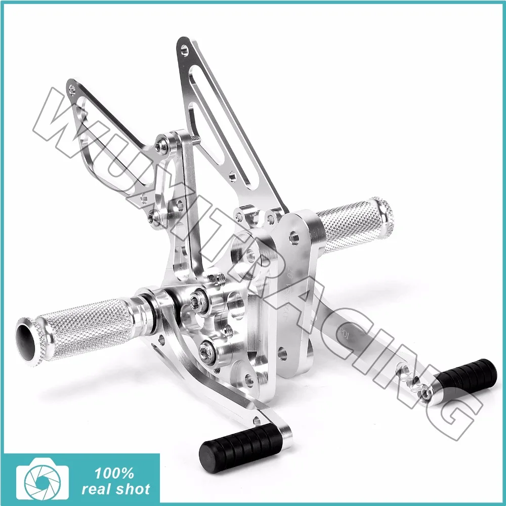 

BIKINGBOY CNC Billet Alu Alloy Foot Rests Rear Sets Footpegs for SUZUKI GSX1300R HAYABUSA Drag Style 99-07 00 01 02 03 04 05 06