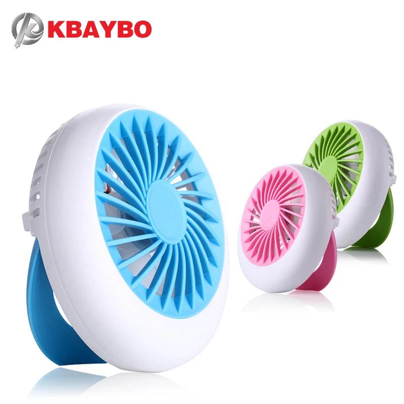 

KBAYBO Rechargeable Fan USB Portable Desk Mini Fan for Office USB electric air conditioner small fan Angle Adjustment 1200mA