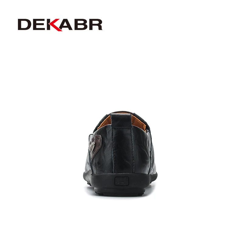 DEAKBR تنفس حقيقية أحذية جلدية بدون كعب الرجال حذاء كاجوال عالية الجودة الكبار زلة على الأخفاف الرجال رياضية الذكور الأحذية 46 DEAKBR تنفس حقيقية أحذية جلدية بدون كعب الرجال حذاء كاجوال عالية الجودة الكبار زلة على الأخفاف الرجال رياضية الذكور الأحذية 46