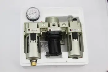 

3/8'' AC AC3000-03A Air Filter Combination SNS PNEMATIC PARTS SMC type Modular Type F.R.L. Unit AC(AF3000+AR3000+AL3000)