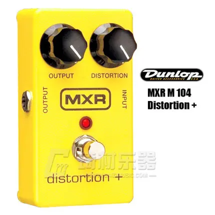 Шина Dunlop MXR М-104 искажения педаль гитара 