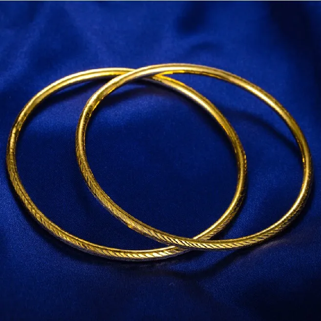 Модные очаровательные 3D 999 24 K желтое золото заяц милые вязаные браслеты