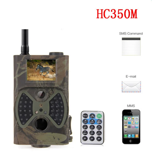 Камера для охоты HC350M 16 мегапиксельная фотоловушка с триггером и функцией ночного