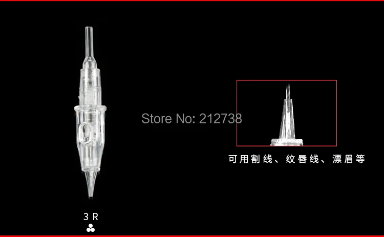 30 шт. Профессиональный высокого качества Перманентный макияж иглы 1R 3R 5R 5F картридж татуировки иглы для тату машина ручка-B5