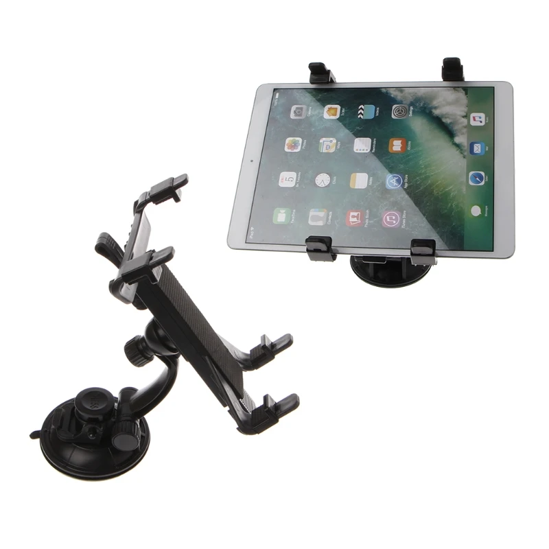 360 градусов Автомобильный кронштейн крепления лобового стекла держатель "-12" для планшетных ПК iPad 2/3/4/Mini