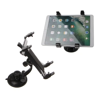 

360 Degree Car Windshield Mount Bracket Holder 7"-12" For Tablet PC iPad 2/3/4/Mini