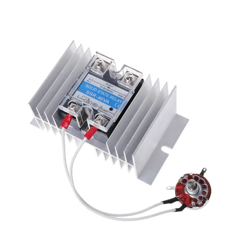 

8KW High Power SCR Voltage Regulator 0-220V Motor Speed / Temperature / Light Controller