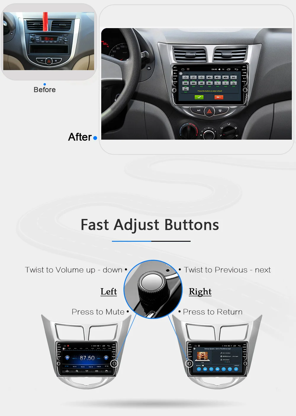 Flash Deal Funrover IPS Car DVD Player For Hyundai Solaris Verna Accent 2011-2015 Radio multimedia GPS Navigation tape recorder video audio 11 Flash Deal Funrover IPS Car DVD Player For Hyundai Solaris Verna Accent 2011-2015 Radio multimedia GPS Navigation tape recorder video audio 11