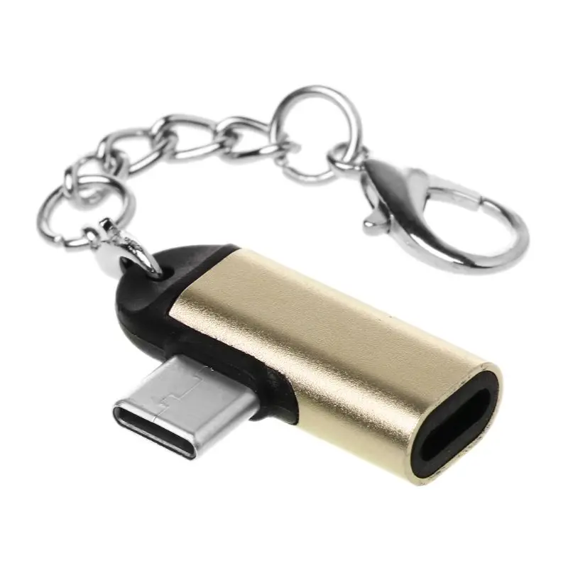 

Female to Type C Male Charging Converter Connector Adapter for Samsung S9 S8 Huawei P20 P30 Xiaomi 9/8 Android Cellphone Tablet