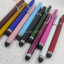 [ 1 сторона выгравированный логотип] IPAD Touch перо металлическое перо для продвижения/подарок/офисное использование-Стилус+ ручка