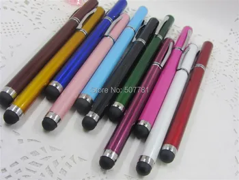 

[Free 1 Side Engrave Logo] IPAD Touch Stylus Metal pen for Promotion/Gift/Office Use - Stylus+Metall Pen