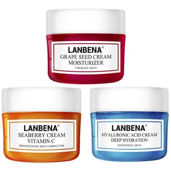 

Hot Anti Wrinkle Anti Aging Vitamin C Serum Face Cream Whitening Cream Hyaluronic Acid Moisturizing Acne Treatment