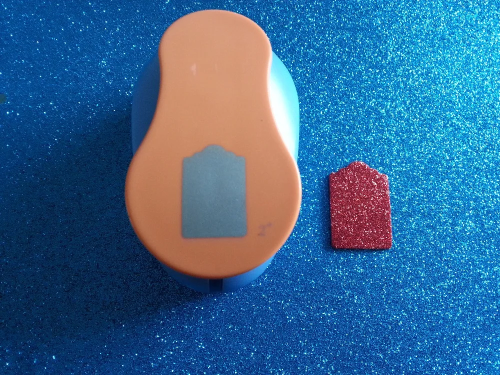

2 inch hang tag Handmade Crafts and Scrapbook Tool Paper Punch For DIY Gift Card Punches Embossing device perforadora de papel