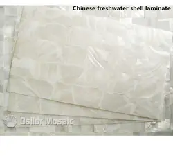 ААА класс природных поверхности белый китайский раковины пресноводных ламинат для музыкальный инструмент и декор мебели
