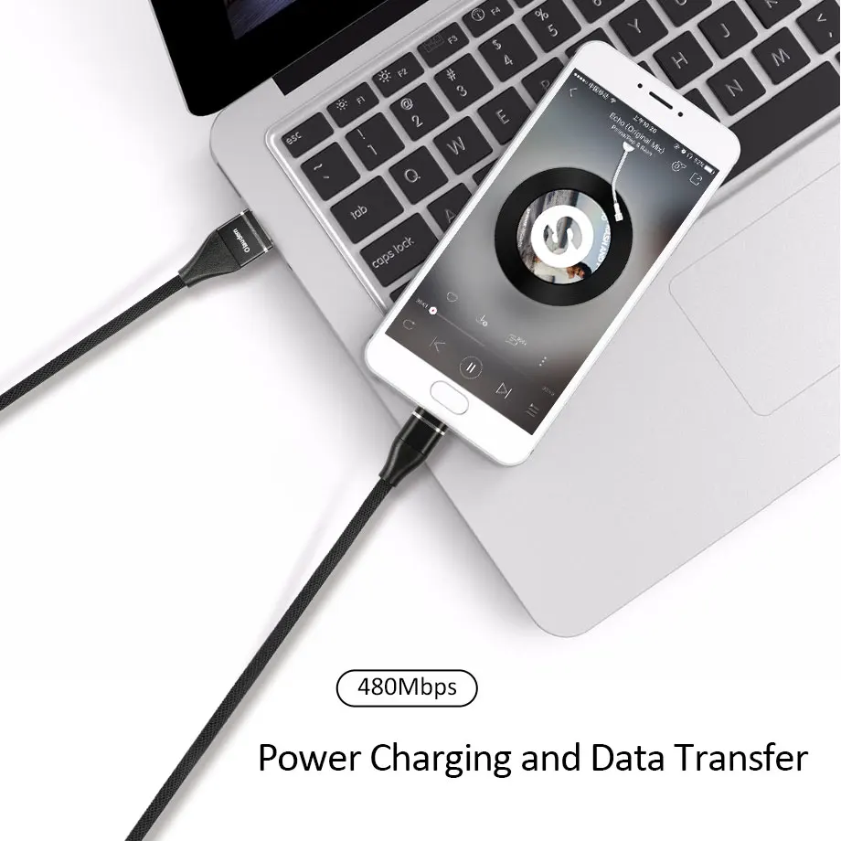 Olaudem телефонный кабели микро usb кабель 1 м 5 в 2.3A нейлоновый плетеный USB Micro для samsung