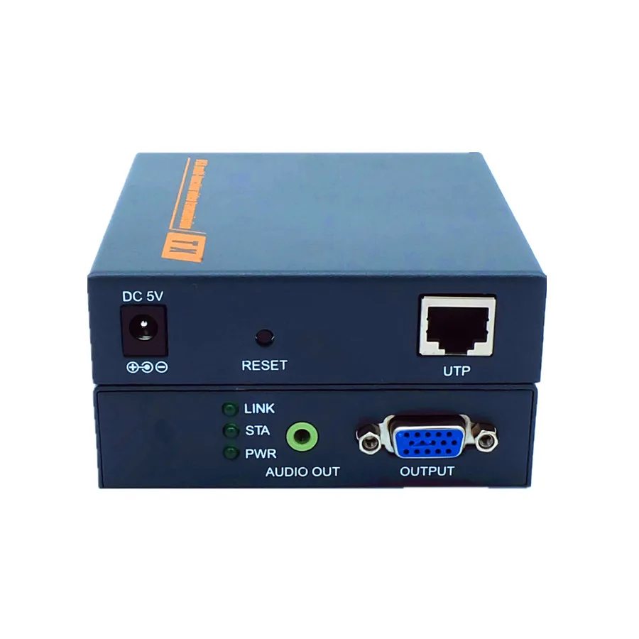 

Super Quality 660ft Network VGA Over IP Audio Extender Via Ethernet Cat5e Cat6 1080P VGA LAN Video Transmitter Like VGA Splitter
