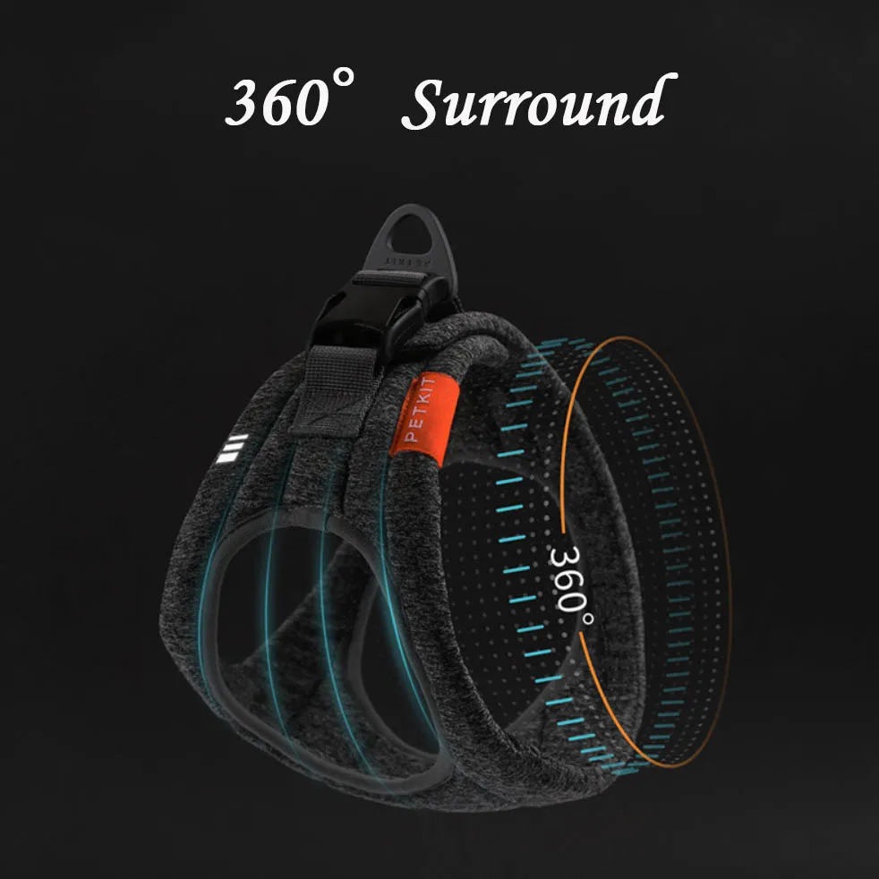 Skup Szelki dla psa Pet regulowany odblaskowy kamizelka smycz na spacery na uprząż szczeniaka dla średniej wielkości pies