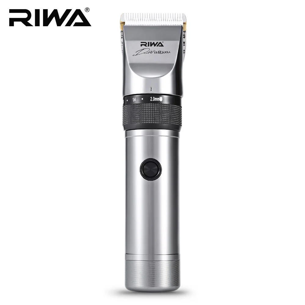 

RIWA Adjustable Rechargeable Electric Hair Clipper Haircut Trimmer Hair Cutting Shaving Machine Hair Cutter Shaver for Men
