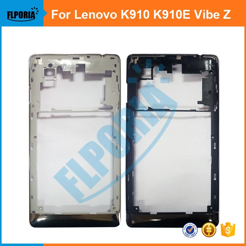 

FLPORIA 1PCS For Lenovo K910 K910E Vibe Z New Middle Holder Middle Frame Housing Case Replacement Parts