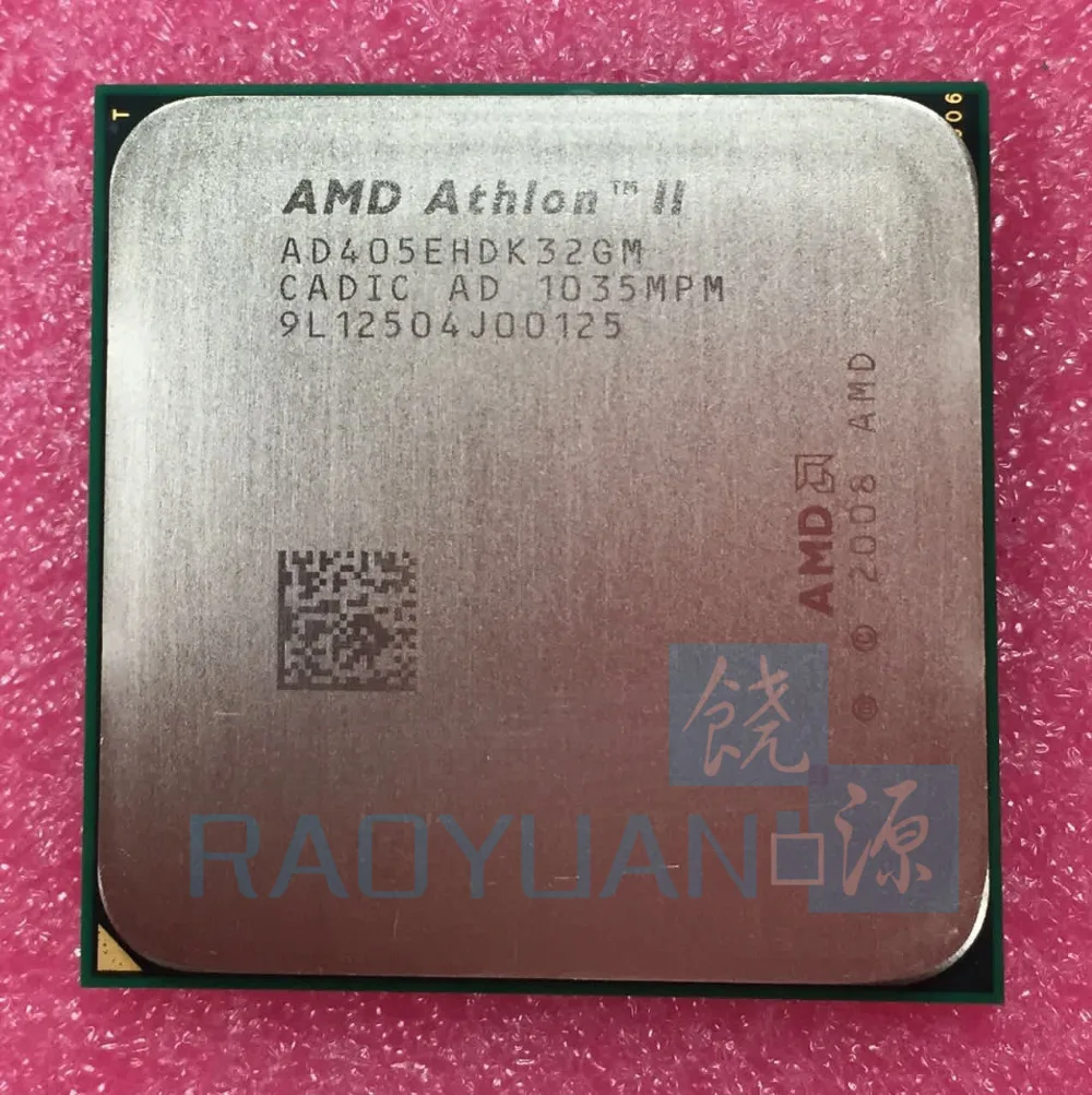 AMD Athlon II X3 405e X3-405E 2,3 ГГц трехъядерный процессор AD405EHDK32GM разъем AM3