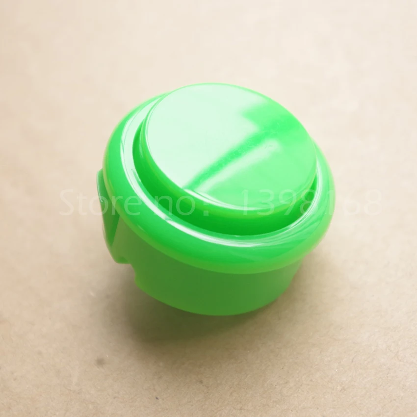 50 шт./лот 30 мм круглая нажимная кнопка/аркадная кнопка с переключателем, кнопки для аркадной игровой машины DIY игровой контроллер