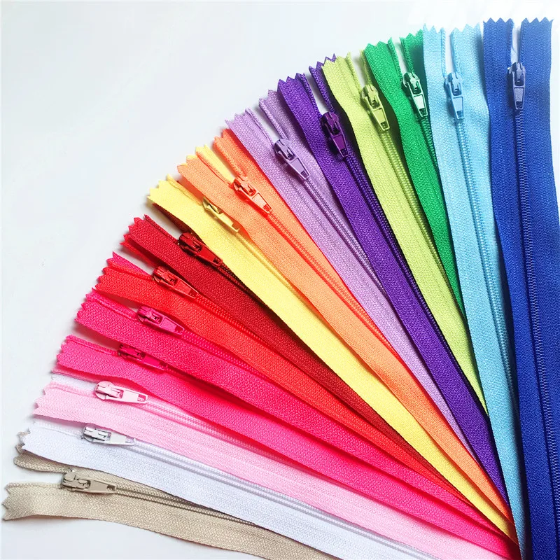

15Pcs 15color 35CM Nylon Coil Zippers Tailor Sewing Tools 14 Inch