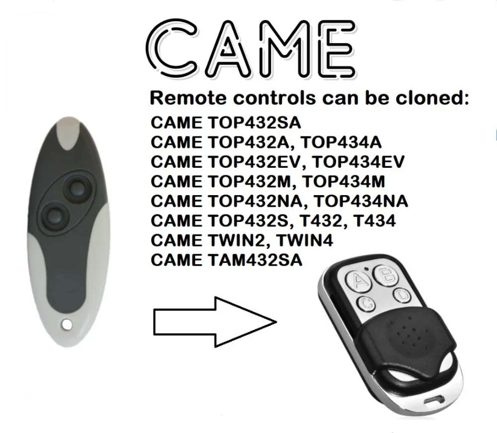 

CAME TAM432SA Universal Remote Control Duplicator 4-Channel 433.92MHz
