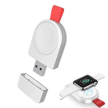 Портативное зарядное устройство для Apple watch Series 4, магнитный беспроводной зарядный кабель для Apple Watch 4, зарядное устройство USB Портативное зарядное устройство для Apple watch Series 4, магнитный беспроводной зарядный кабель для Apple Watch 4, зарядное устройство USB
